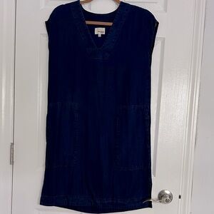 Wilfred Free Indigo popover dress XXS